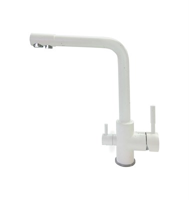 Смеситель для кухонной мойки LEX Biferno White spLEXRULE000043 - фото 3711959