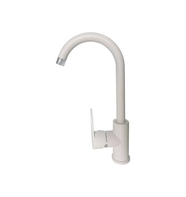 Смеситель для кухонной мойки LEX Tanaro White spLEXRULE000061 - фото 3711961