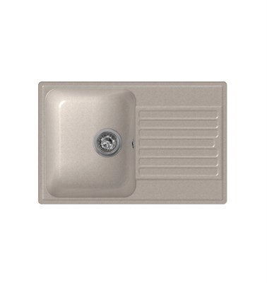 Мойка кухонная кварцевая LEX Geneva 740 White spLEXRULE000019 - фото 3712329