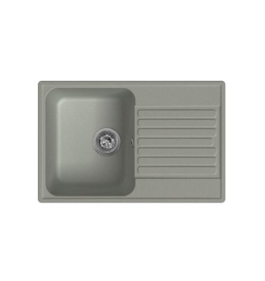 Мойка кухонная кварцевая LEX Geneva 740 Space Gray spLEXRULE000024 - фото 3712331