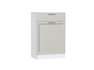 Тумба Стиль ТБ-601 с ящиком Белый, Cappuccino Softwood, каркас ЛДСП  Белый, фасад МДФ  Cappuccino Softwood,  907*600*380 sppr5VVTtoAR63291 - фото 3806303