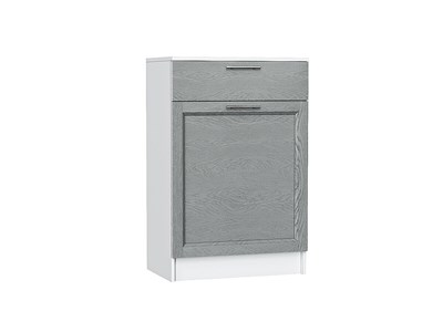Тумба Стиль ТБ-601 с ящиком Белый, Grey Softwood, каркас ЛДСП  Белый, фасад МДФ  Grey Softwood,  907*600*380 sppr5VVTtoAR65662 - фото 3806313
