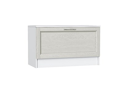 Тумба Стиль ТБ-800 Белый, Cappuccino Softwood, каркас ЛДСП  Белый, фасад МДФ  Cappuccino Softwood,  475*800*380 sppr5VVTtoAR63293 - фото 3806365