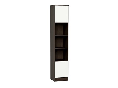 Пенал Холл ШК-120 Венге, каркас ЛДСП  Венге, фасад МДФ  Silky White,  2024*400*382 sppr5VVTtoAR67029 - фото 3806562