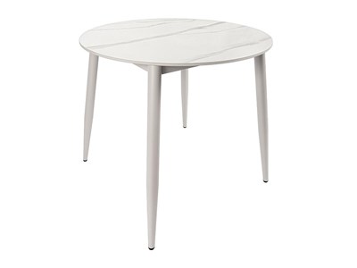 Стол Uni-Form-R.2B, столешница Каменная плита  White Matt, каркас Сталь  SGrey,  727*800*800 sppr5VVTtoAR68681 - фото 3806678