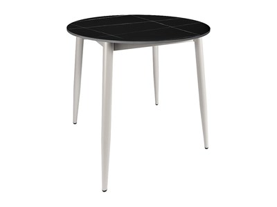 Стол Uni-Form-R.2B, столешница Каменная плита  Black Matt, каркас Сталь  SGrey,  727*800*800 sppr5VVTtoAR68683 - фото 3806702