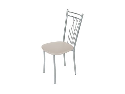 Стул FOSKA, сидение Эко кожа  Cappuccino, каркас Сталь  ,  880*400*430 sppr5VVTtoAR22743 - фото 3807116
