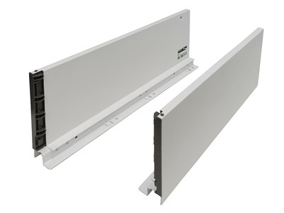 Направляющие с доводчиком для большого ящика POWER BOX,  сталь, пластик  ,  W Белый  ,  167*47*440 sppr5VVTtoAR122-0246 (66414) - фото 3807845