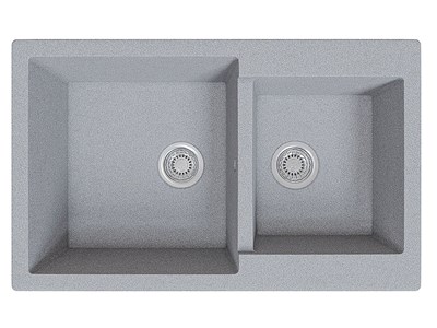 Мойка врезная   765020 2Ч,  Искусственный камень  ,  МатСерый  ,  190*765*500 sppr5VVTtoAR122-0108 (50487) - фото 3808448