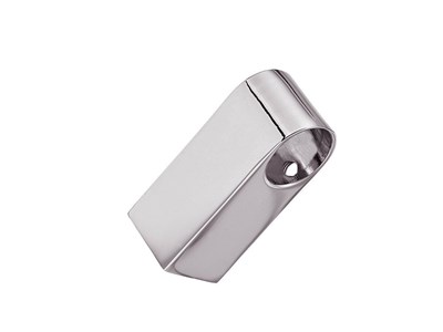 Держатель для рейлингов Модерн,  ЦАМ  ,  Хром  ,  50*20*20 sppr5VVTtoAR086-0370 (22722) - фото 3808762