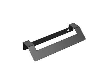 Ручка торцевая мебельная СТ-3,  Сталь,    Матовый черный    124*40*20 sppr5VVTtoAR086-0053 (51885) - фото 3808929