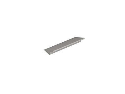 Ручка планка AP-401,  Алюминий,    SGrey    16*32*79 sppr5VVTtoAR086-4361 (69341) - фото 3808937