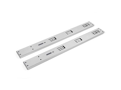 Направляющая шариковая DB с доводчиком (компл. 2 шт),  Цинк  ,    ,  450*45 sppr5VVTtoAR122-6522 (74202) - фото 3809024