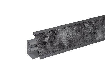 Плинтус для столешницы АР-740,  Пластик  ,  Черный детройт  ,  37*3000*24 sppr5VVTtoAR122-0116 (51931) - фото 3809055