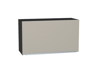 Кухонный  Шкаф верхний горизонтальный Фьюжн Graphite, Silky Grey, 460, 800, каркас ЛДСП  Graphite, фасад МДФ  Silky Grey,  460*800*318 sppr5VVTtoAR57216 - фото 3809707
