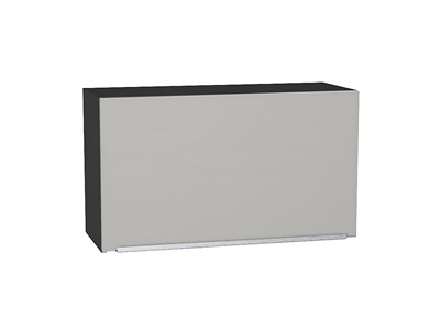 Кухонный  Шкаф верхний горизонтальный Фьюжн Graphite, Silky Light Grey, 460, 800, каркас ЛДСП  Graphite, фасад МДФ  Silky Light Grey,  460*800*318 sppr5VVTtoAR66567 - фото 3809713