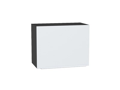 Кухонный  Шкаф верхний горизонтальный Фьюжн Graphite, Silky White, 460, 600, каркас ЛДСП  Graphite, фасад МДФ  Silky White,  460*600*318 sppr5VVTtoAR57212 - фото 3809724