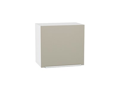 Кухонный  Шкаф верхний горизонтальный Фьюжн Белый, Silky Grey, 460, 500, каркас ЛДСП  Белый, фасад МДФ  Silky Grey,  460*500*318 sppr5VVTtoAR57193 - фото 3809759