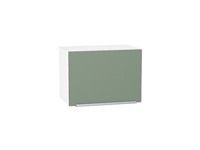 Кухонный  Шкаф верхний горизонтальный Фьюжн Белый, Silky Mint, 360, 500, каркас ЛДСП  Белый, фасад МДФ  Silky Mint,  358*500*320 sppr5VVTtoAR51879 - фото 3809768