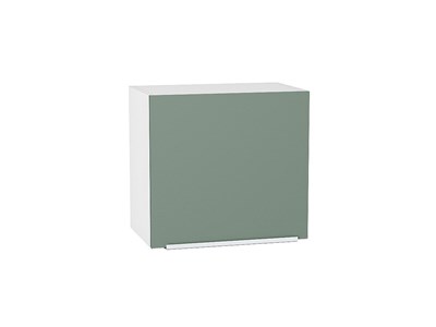 Кухонный  Шкаф верхний горизонтальный Фьюжн Белый, Silky Mint, 460, 500, каркас ЛДСП  Белый, фасад МДФ  Silky Mint,  460*500*318 sppr5VVTtoAR57196 - фото 3809771