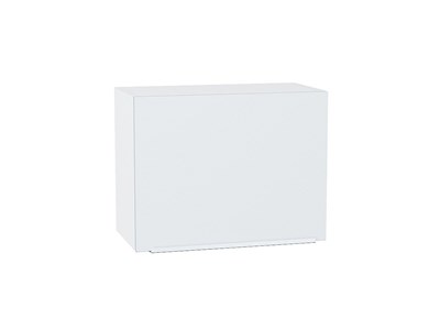 Кухонный  Шкаф верхний горизонтальный Фьюжн Белый, Silky White, 460, 600, каркас ЛДСП  Белый, фасад МДФ  Silky White,  460*600*318 sppr5VVTtoAR57188 - фото 3809778
