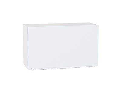 Кухонный  Шкаф верхний горизонтальный Фьюжн Белый, Silky White, 460, 800, каркас ЛДСП  Белый, фасад МДФ  Silky White,  460*800*318 sppr5VVTtoAR57189 - фото 3809779