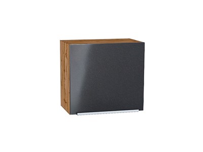 Кухонный  Шкаф верхний горизонтальный Фьюжн Дуб Вотан, Anthracite, 460, 500, каркас ЛДСП  Дуб Вотан, фасад МДФ  Anthracite,  460*500*318 sppr5VVTtoAR60676 - фото 3809789