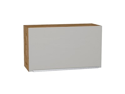 Кухонный  Шкаф верхний горизонтальный Фьюжн Дуб Вотан, Silky Light Grey, 460, 800, каркас ЛДСП  Дуб Вотан, фасад МДФ  Silky Light Grey,  460*800*318 sppr5VVTtoAR66561 - фото 3809821