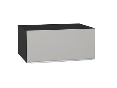 Кухонный  Шкаф верхний горизонтальный глубокий Фьюжн Graphite, Silky Light Grey, 800, каркас ЛДСП  Graphite, фасад МДФ  Silky Light Grey,  358*800*576 sppr5VVTtoAR66549 - фото 3809854