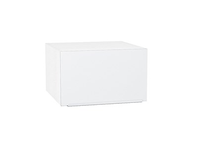 Кухонный  Шкаф верхний горизонтальный глубокий Фьюжн Белый, Silky White, 600, каркас ЛДСП  Белый, фасад МДФ  Silky White,  358*600*576 sppr5VVTtoAR51856 - фото 3809886