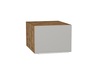 Кухонный  Шкаф верхний горизонтальный глубокий Фьюжн Дуб Вотан, Silky Light Grey, 500, каркас ЛДСП  Дуб Вотан, фасад МДФ  Silky Light Grey,  358*500*576 sppr5VVTtoAR66544 - фото 3809906