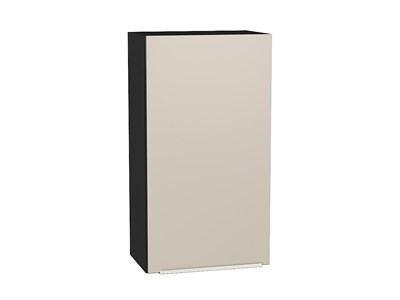 Кухонный  Шкаф верхний с 1-ой дверцей Фьюжн Graphite, Cream Silk, 920, 500, каркас ЛДСП  Graphite, фасад МДФ  Cream Silk,  920*500*320 sppr5VVTtoAR71933 - фото 3809949