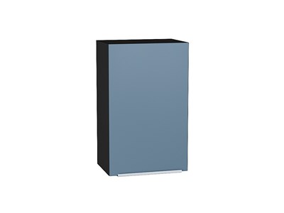 Кухонный  Шкаф верхний с 1-ой дверцей Фьюжн Graphite, Silky Blue, 720, 450, каркас ЛДСП  Graphite, фасад МДФ  Silky Blue,  716*450*320 sppr5VVTtoAR52027 - фото 3809966