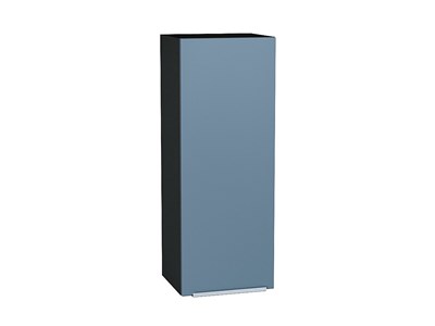 Кухонный  Шкаф верхний с 1-ой дверцей Фьюжн Graphite, Silky Blue, 920, 350, каркас ЛДСП  Graphite, фасад МДФ  Silky Blue,  920*350*320 sppr5VVTtoAR65113 - фото 3809970