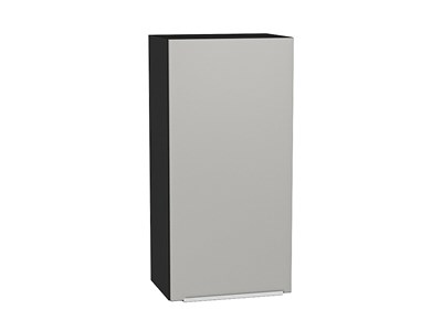 Кухонный  Шкаф верхний с 1-ой дверцей Фьюжн Graphite, Silky Light Grey, 920, 450, каркас ЛДСП  Graphite, фасад МДФ  Silky Light Grey,  920*450*320 sppr5VVTtoAR66607 - фото 3809996