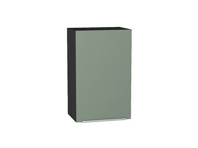Кухонный  Шкаф верхний с 1-ой дверцей Фьюжн Graphite, Silky Mint, 720, 450, каркас ЛДСП  Graphite, фасад МДФ  Silky Mint,  716*450*320 sppr5VVTtoAR52009 - фото 3810002