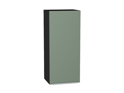 Кухонный  Шкаф верхний с 1-ой дверцей Фьюжн Graphite, Silky Mint, 920, 400, каркас ЛДСП  Graphite, фасад МДФ  Silky Mint,  920*400*320 sppr5VVTtoAR52013 - фото 3810007