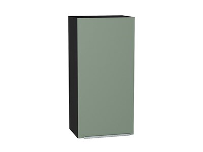 Кухонный  Шкаф верхний с 1-ой дверцей Фьюжн Graphite, Silky Mint, 920, 450, каркас ЛДСП  Graphite, фасад МДФ  Silky Mint,  920*450*320 sppr5VVTtoAR52014 - фото 3810008