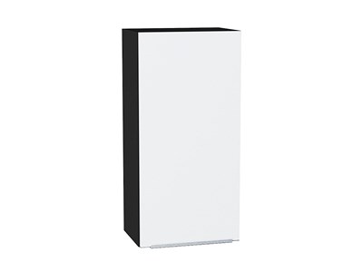 Кухонный  Шкаф верхний с 1-ой дверцей Фьюжн Graphite, Silky White, 920, 450, каркас ЛДСП  Graphite, фасад МДФ  Silky White,  920*450*320 sppr5VVTtoAR51971 - фото 3810020