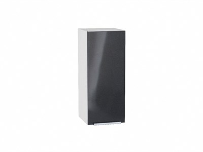 Кухонный  Шкаф верхний с 1-ой дверцей Фьюжн Белый, Anthracite, 720, 300, каркас ЛДСП  Белый, фасад МДФ  Anthracite,  716*300*320 sppr5VVTtoAR36753 - фото 3810035