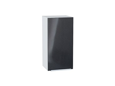 Кухонный  Шкаф верхний с 1-ой дверцей Фьюжн Белый, Anthracite, 720, 350, каркас ЛДСП  Белый, фасад МДФ  Anthracite,  716*350*320 sppr5VVTtoAR65120 - фото 3810036