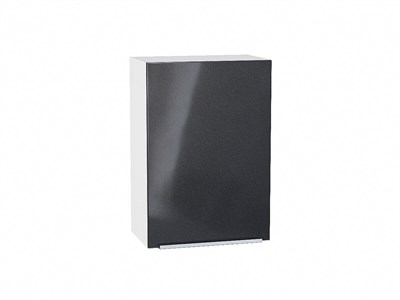 Кухонный  Шкаф верхний с 1-ой дверцей Фьюжн Белый, Anthracite, 720, 500, каркас ЛДСП  Белый, фасад МДФ  Anthracite,  716*500*320 sppr5VVTtoAR39723 - фото 3810039