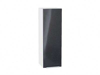 Кухонный  Шкаф верхний с 1-ой дверцей Фьюжн Белый, Anthracite, 920, 300, каркас ЛДСП  Белый, фасад МДФ  Anthracite,  920*300*320 sppr5VVTtoAR45062 - фото 3810041