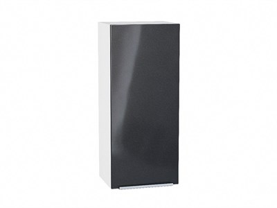 Кухонный  Шкаф верхний с 1-ой дверцей Фьюжн Белый, Anthracite, 920, 400, каркас ЛДСП  Белый, фасад МДФ  Anthracite,  920*400*320 sppr5VVTtoAR45067 - фото 3810043