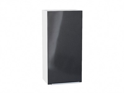 Кухонный  Шкаф верхний с 1-ой дверцей Фьюжн Белый, Anthracite, 920, 450, каркас ЛДСП  Белый, фасад МДФ  Anthracite,  920*450*320 sppr5VVTtoAR45072 - фото 3810044