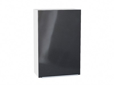 Кухонный  Шкаф верхний с 1-ой дверцей Фьюжн Белый, Anthracite, 920, 600, каркас ЛДСП  Белый, фасад МДФ  Anthracite,  920*600*320 sppr5VVTtoAR45082 - фото 3810046