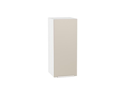 Кухонный  Шкаф верхний с 1-ой дверцей Фьюжн Белый, Cream Silk, 720, 300, каркас ЛДСП  Белый, фасад МДФ  Cream Silk,  716*300*320 sppr5VVTtoAR71891 - фото 3810047