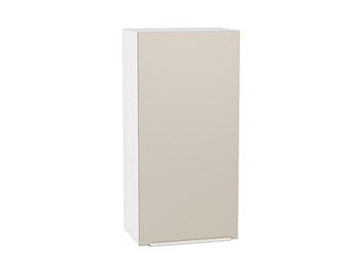 Кухонный  Шкаф верхний с 1-ой дверцей Фьюжн Белый, Cream Silk, 920, 450, каркас ЛДСП  Белый, фасад МДФ  Cream Silk,  920*450*320 sppr5VVTtoAR71900 - фото 3810056