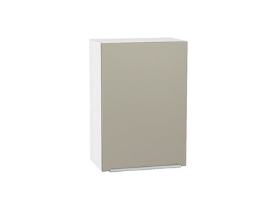 Кухонный  Шкаф верхний с 1-ой дверцей Фьюжн Белый, Silky Grey, 720, 500, каркас ЛДСП  Белый, фасад МДФ  Silky Grey,  716*500*320 sppr5VVTtoAR51976 - фото 3810087