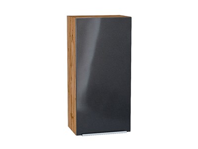 Кухонный  Шкаф верхний с 1-ой дверцей Фьюжн Дуб Вотан, Anthracite, 920, 450, каркас ЛДСП  Дуб Вотан, фасад МДФ  Anthracite,  920*450*320 sppr5VVTtoAR60806 - фото 3810152